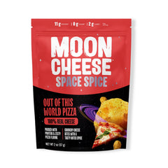 Moon Cheese Space Spice serving idea for on-the-go keto snacking