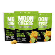 Moon Cheese Space Spice spicy lunar lime bag — on-the-go protein.