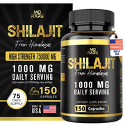 MORARE Shilajit capsules bottle for daily energy support