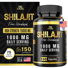 MORARE Shilajit capsules bottle for daily energy support