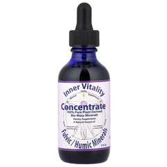 Morningstar Minerals Inner Vitality bottle pouring, illustrating convenient daily mineral support