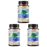 Motherlove More Milk Moringa bottle shown, may support lactation alongside nursing routines