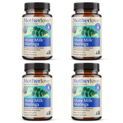 Motherlove More Milk Moringa bottle on shelf highlighting organic ingredients for lactation support