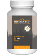 Mountain Peak Liver C bottle with capsules for daily liver support.