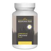 Mountain Peak Nutritionals Prostate bottle front with capsules for bladder support