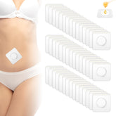 Mowouhn castor oil patch for belly-button, mess-free wear.
