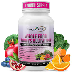 MoxyVites women's multivitamin fermented bottle promotes gentle, high-absorption nutrition