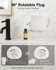 MQLMF ultra-quiet diffuser operates below 30dB, ideal for bedrooms and offices.