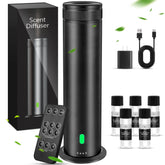 Mriykio waterless diffuser tower base adds fragrance to living rooms.