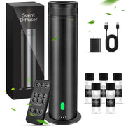 Mriykio waterless diffuser tower base adds fragrance to living rooms.