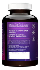 MRM Digest-All ingredients panel emphasizes ginger, peppermint, triphala herbal blend.