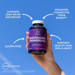 MRM bottle packaging image illustrating easy daily use for active adults