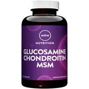 MRM Glucosamine Chondroitin MSM bottle front for joint support and daily movement.