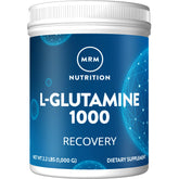 MRM L-Glutamine powder bottle for post-workout recovery and gut support