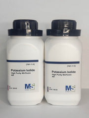 MS Finechem potassium iodide crystals for high-purity research and formulation use.