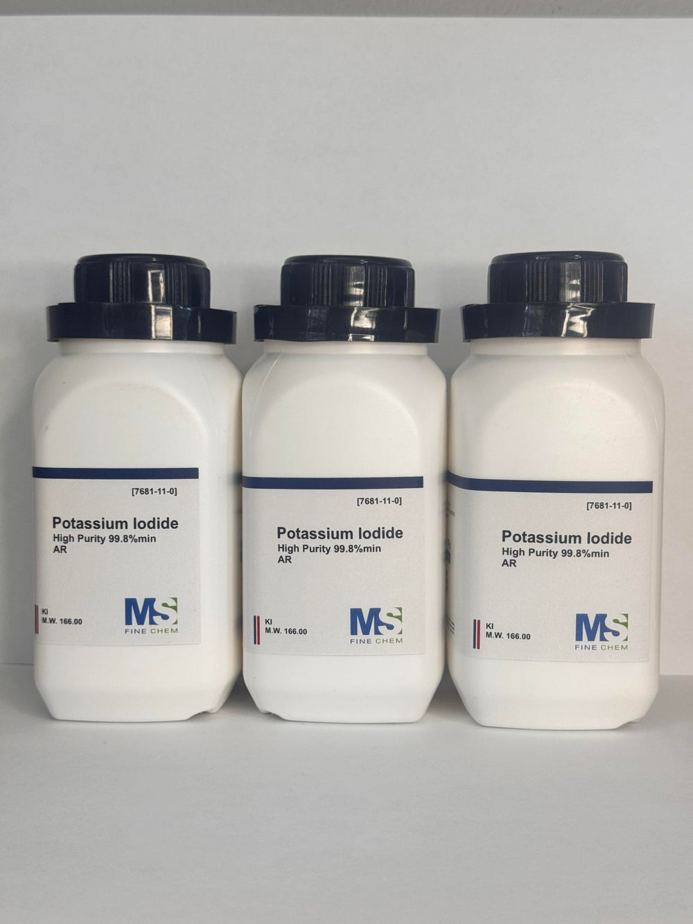 MS Finechem Potassium Iodide crystals for high-purity lab applications