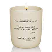 M&SENSE Puffy-Cloud Dream candle in frosted jar for a calm space