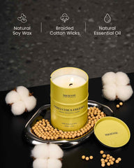 M&SENSE Osmanthus Freesia candle gift box, ideal for gifting to beauty lovers.