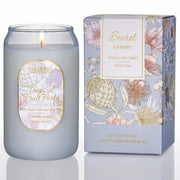 M&SENSE Strong Blue Candle with tropical fruit aroma for a vibrant living room