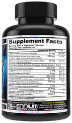 MST ZMK Nighttime label close-up highlights zinc and magnesium blend details for informed dosing.