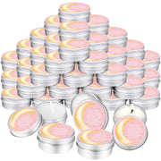MTLEE Over the Moon pink tin candle creates warm ambience for baby showers