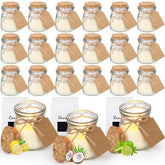 MTLEE 24pc wedding candles set, perfect for guests as elegant wedding favors