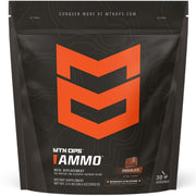 MTN OPS Ammo Meal Replacement front packaging highlighting protein-rich shake for daily nutrition