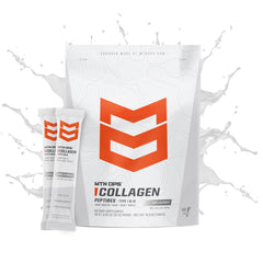 MTN OPS collagen on-the-go pack unflavored powder for versatile mix-in