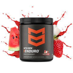 MTN OPS Enduro label close-up highlighting key nitric oxide ingredients