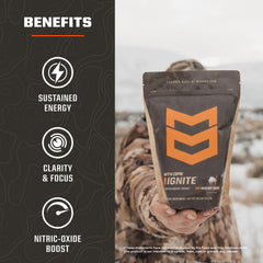 MTN OPS Hot Ignite nootropic ingredients highlight alertness support.