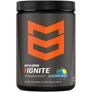 MTN OPS Ignite powder tub in blue raspberry lemonade boosts sustained energy