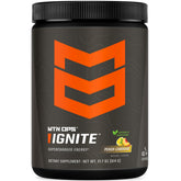 MTN OPS Ignite Peach Lemonade tub for daily focus and clean energy.