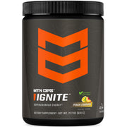 MTN OPS Ignite Peach Lemonade tub for daily focus and clean energy.