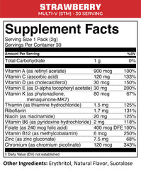 MTN OPS Multi-V capsules close-up highlights convenient daily nutrients for energy.