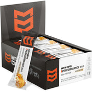 MTN OPS Protein Bars Peanut Butter Bliss packaging, ideal for quick energy on busy days.