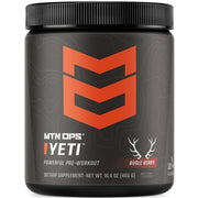 MTN OPS Yeti en lata de 30 porciones para energía sostenida durante entreno.