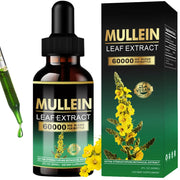 Mualgafy Mullein Drops bottle promotes natural lung cleansing and easier breathing.