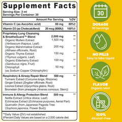 Muechaya Mullein Drops dropper shows precise daily dosing.