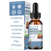 Mulittea magnesium glycinate liquid drop bottle for balanced daily support