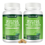Mulittea moringa capsules pack front for daily wellness support.