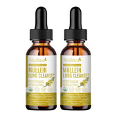 Mulittea Mullein Drops bottle front for everyday lung support.