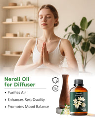 Mumianhua Neroli oil diffuser blend adding calming floral notes.