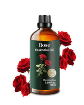 Mumianhua rose oil bottle for skin care and relaxation