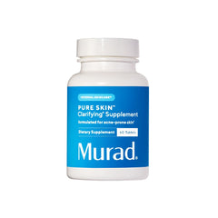 Murad Pure Skin Acne Supplements packaging with bottle for clear skin support