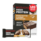 MUSASHI High Protein Bar front-pack for post-workout recovery on the go
