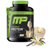 MusclePharm Combat Vanilla powder tub for daily fueling and recovery