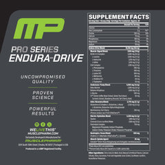 ENDURA-DRIVE canister on shelf with clear label signaling quality