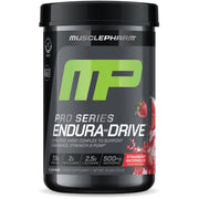 MusclePharm ENDURA-DRIVE powder scoop ready for endurance-focused mix