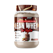 Musclesport Lean Whey Revolution bottle highlights a low calorie protein option for workouts.