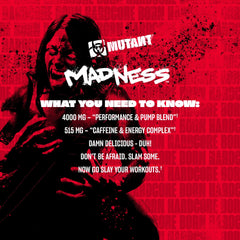 Mutant Madness pour-mix shows fast preparation in a glass.